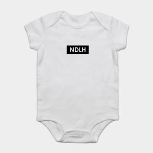 Nick de la Hoyde White Logo Tee Baby Bodysuit